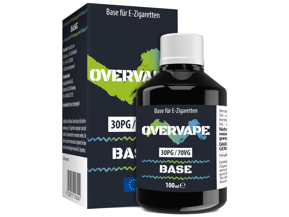 Overvape 100 ml Basis 0 mg/ml