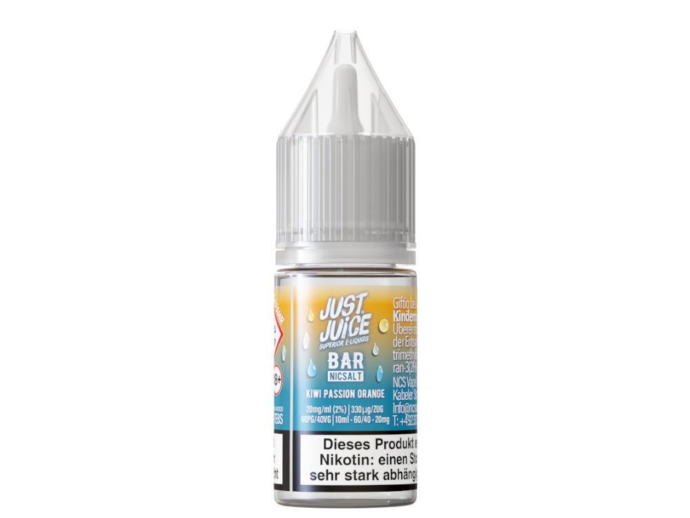Just Juice Bar Nikotinsalz-Liquid Kiwi Passion Orange
