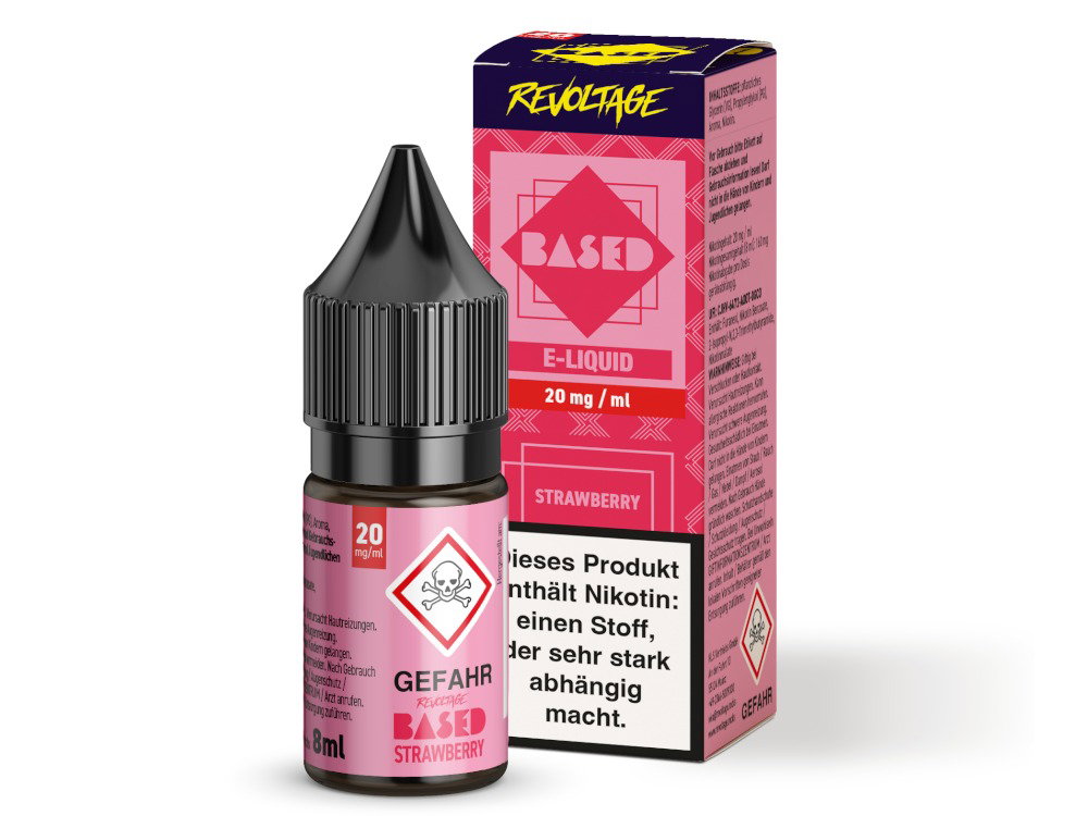 Revoltage BASED Hybrid-Nikotinsalz-Liquid Strawberry