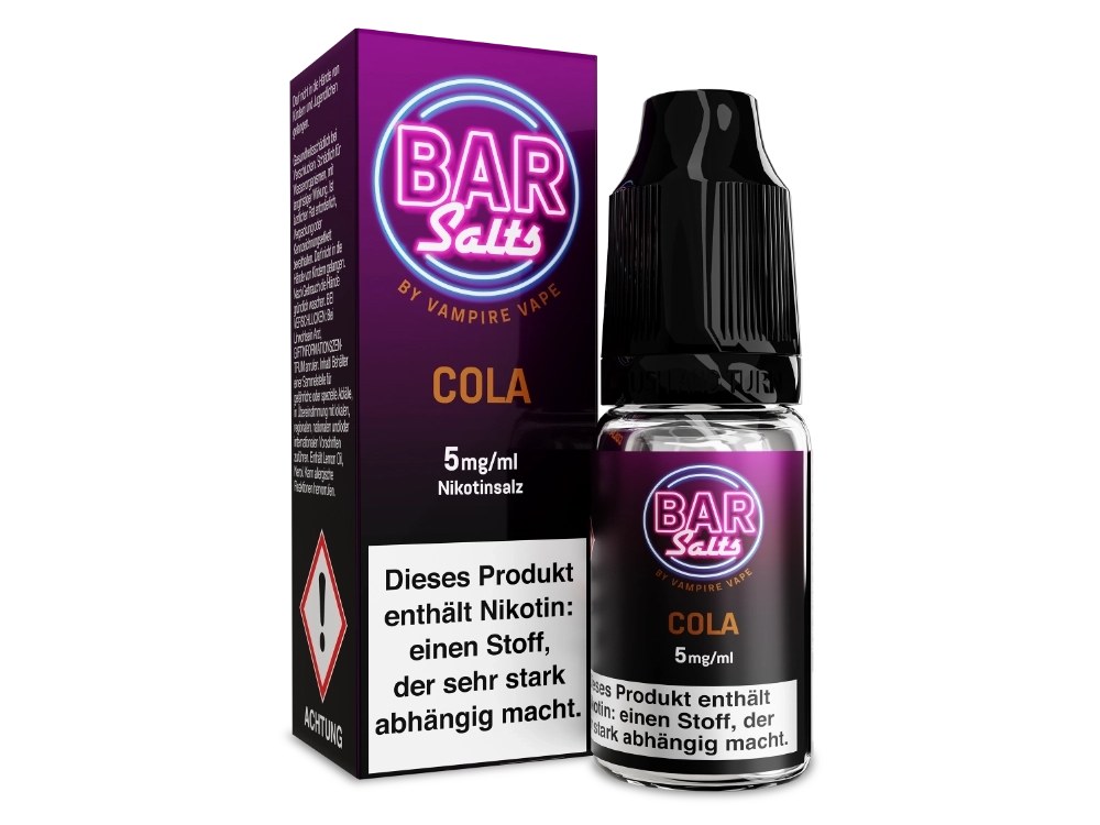 Vampire Vape Bar Salts Nikotinsalz-Liquid Cola 5 mg/ml