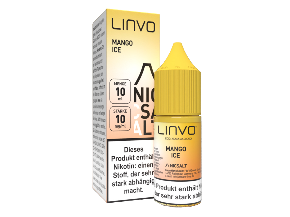 Linvo - Nikotinsalz Liquid - Mango Ice