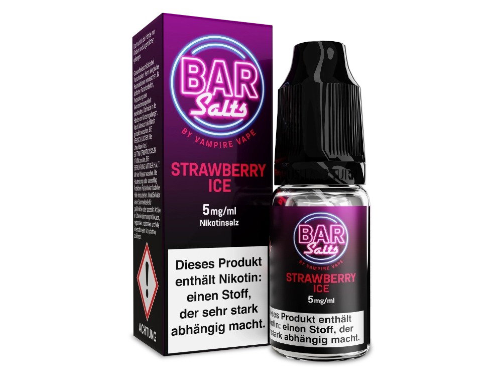Vampire Vape Bar Salts Nikotinsalz-Liquid Strawberry Ice 5 mg/ml
