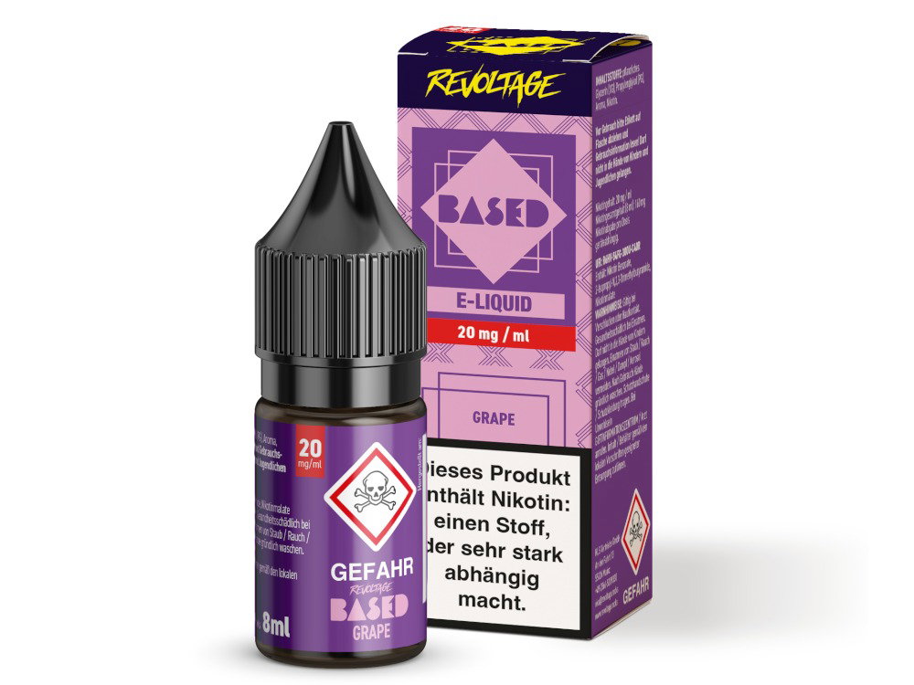 Revoltage BASED Hybrid-Nikotinsalz-Liquid Grape