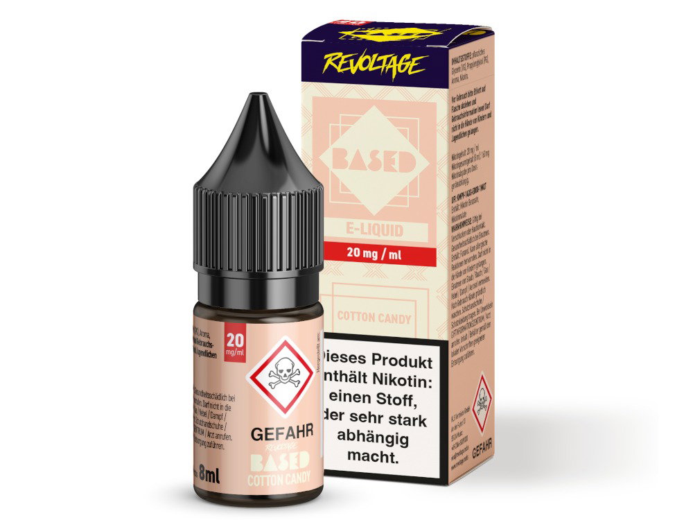 Revoltage BASED Hybrid-Nikotinsalz-Liquid Cotton Candy