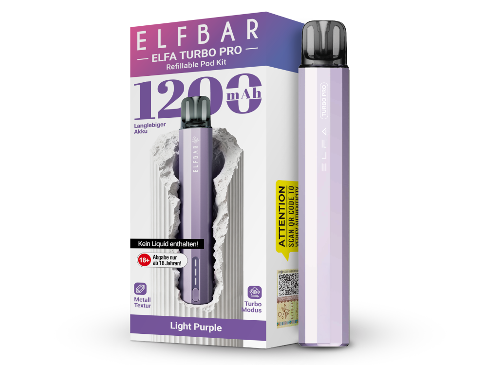 Elfbar Elfa Turbo Pro E-Zigaretten-Set