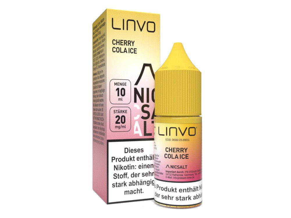 Linvo Nikotinsalz-Liquid Cherry Cola Ice 20 mg/ml