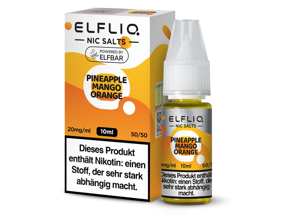ELFLIQ Pineapple Mango Orange Nikotinsalz-Liquid 20 mg/ml