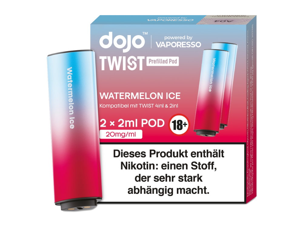 Vaporesso Dojo Twist Pod 20 mg/ml Prefilled Watermelon Ice