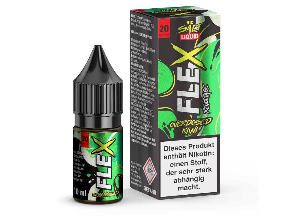Revoltage FLEX Nikotinsalz-Liquid Kiwi 20 mg/ml