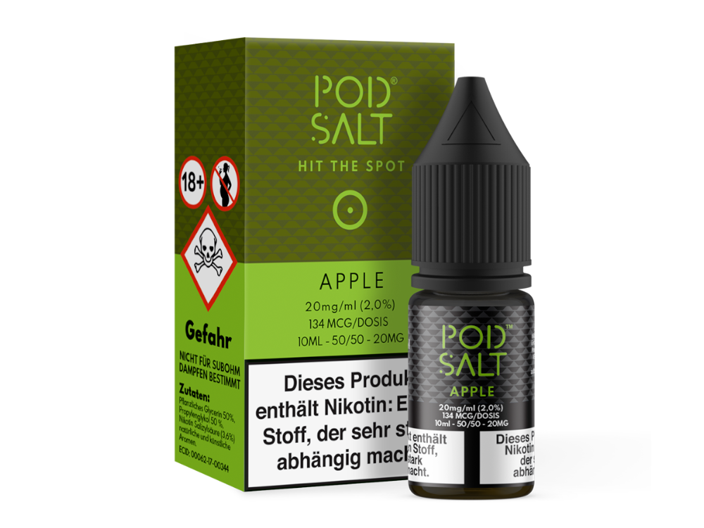 Pod Salt Apple Nikotinsalz-Liquid 20 mg/ml