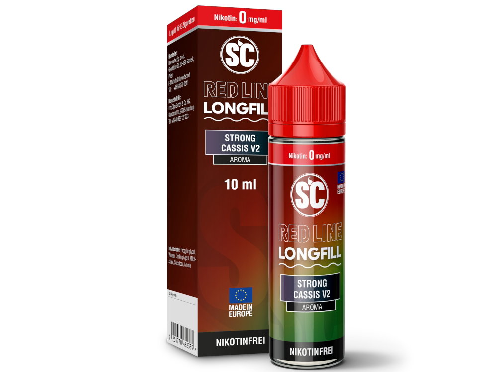 SC Red Line Longfill 10 ml Strong Cassis V2