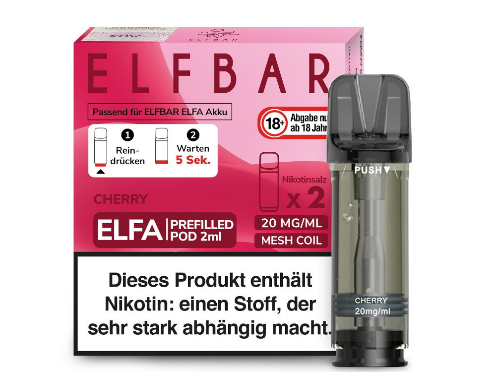 Elfbar Elfa Pod 20 mg/ml Prefilled