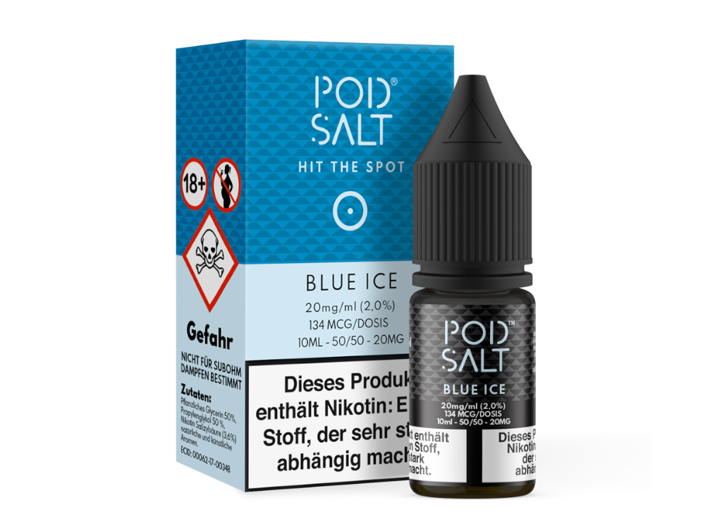 Pod Salt Blue Ice Nikotinsalz-Liquid 20 mg/ml