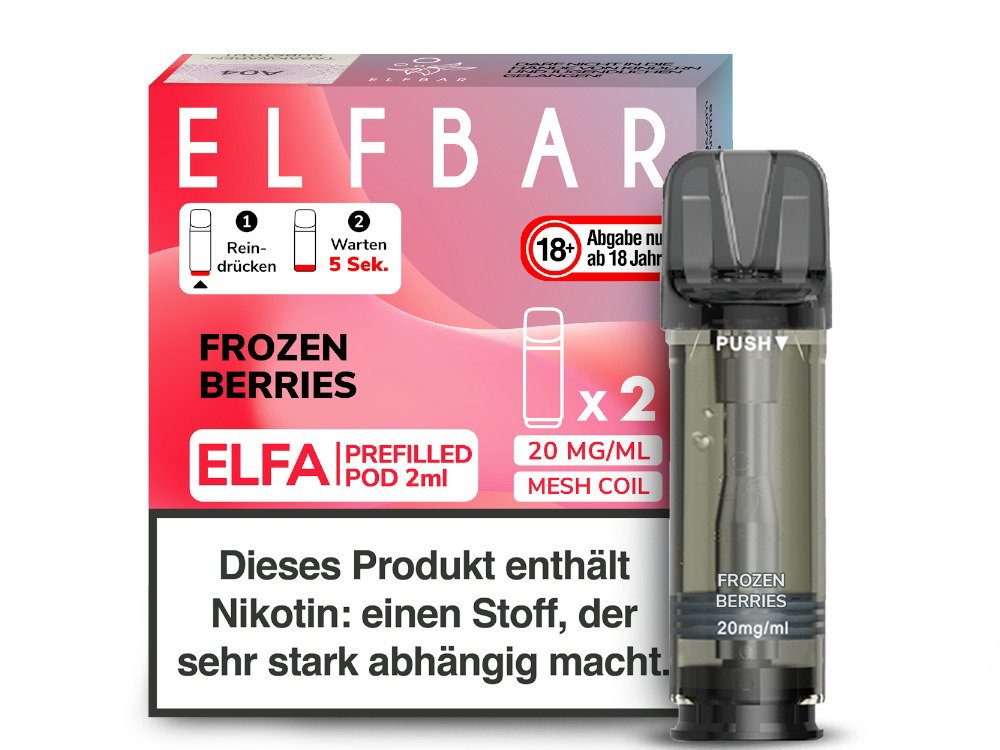 Elfbar Elfa Pod 20 mg/ml Prefilled Frozen Berries