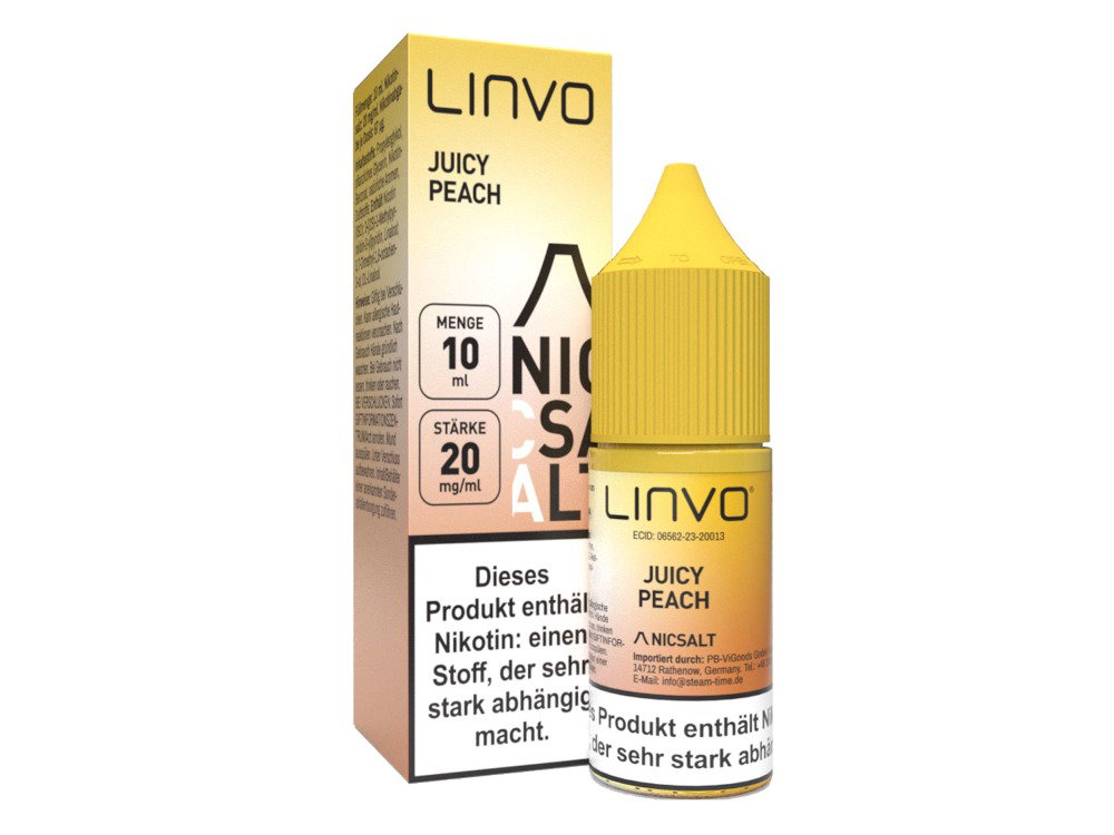 Linvo Nikotinsalz-Liquid Juicy Peach 20 mg/ml