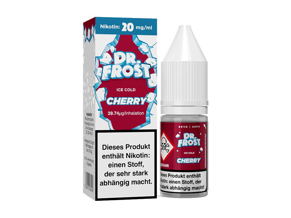 Dr. Frost Ice Cold Nikotinsalz-Liquid Cherry 10 mg/ml