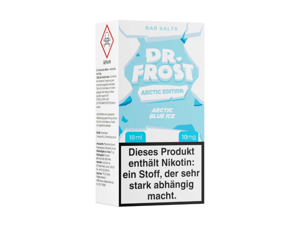 Dr. Frost Arctic Edition Nikotinsalz-Liquid Arctic Blue Ice