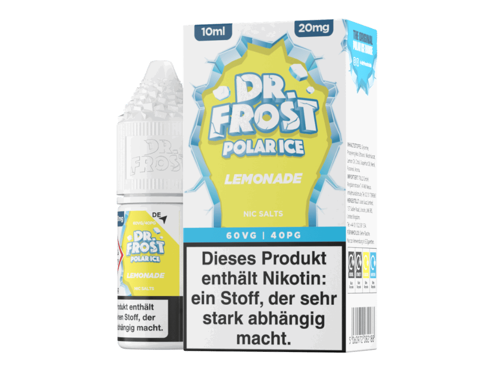 Dr. Frost - Frosty Fizz - Blue Slush - Nikotinsalz Liquid 20mg/ml - Lemonade