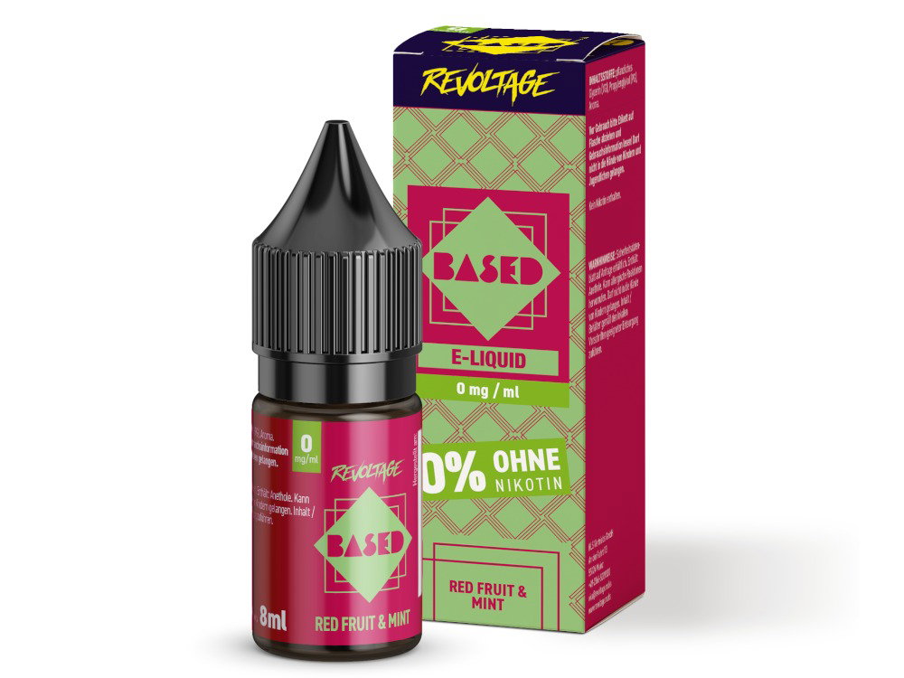 Revoltage BASED Hybrid-Nikotinsalz-Liquid Red Fruit Mint