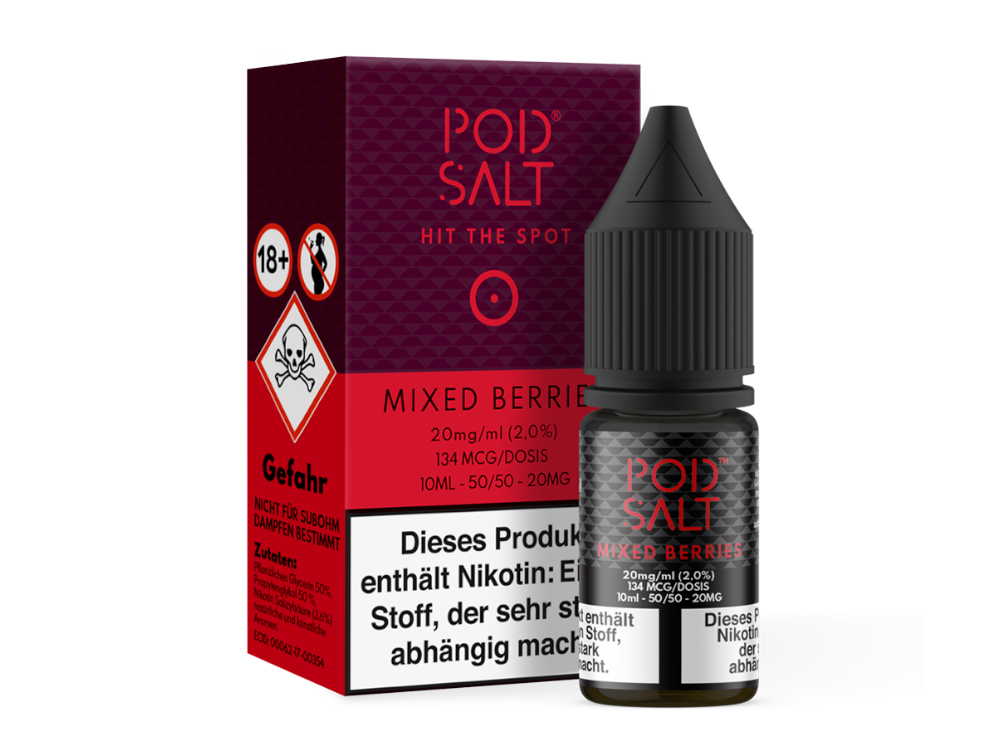 Pod Salt Mixed Berries Nikotinsalz-Liquid 20 mg/ml