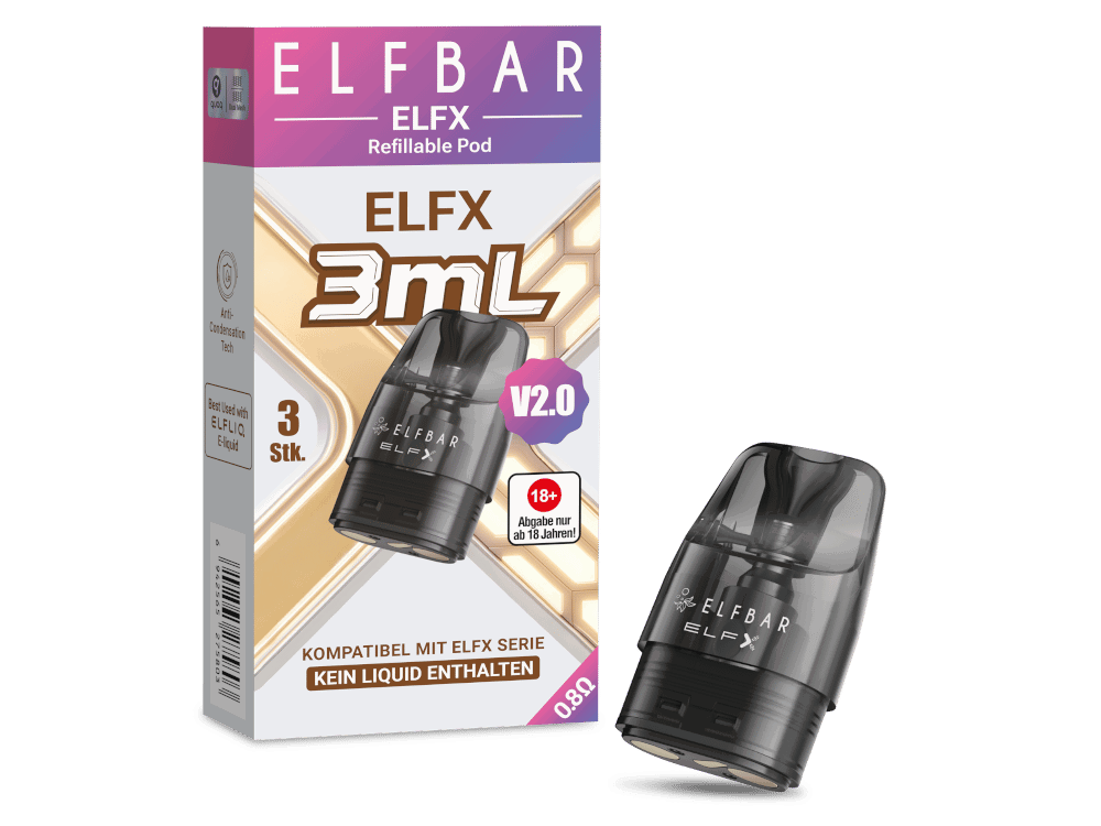 Elfbar Elfx Pod V2.0 (3 Stück pro Packung)