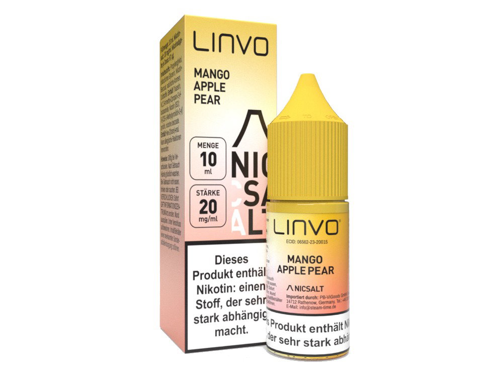 Linvo Nikotinsalz-Liquid Mango Apple Pear 20 mg/ml