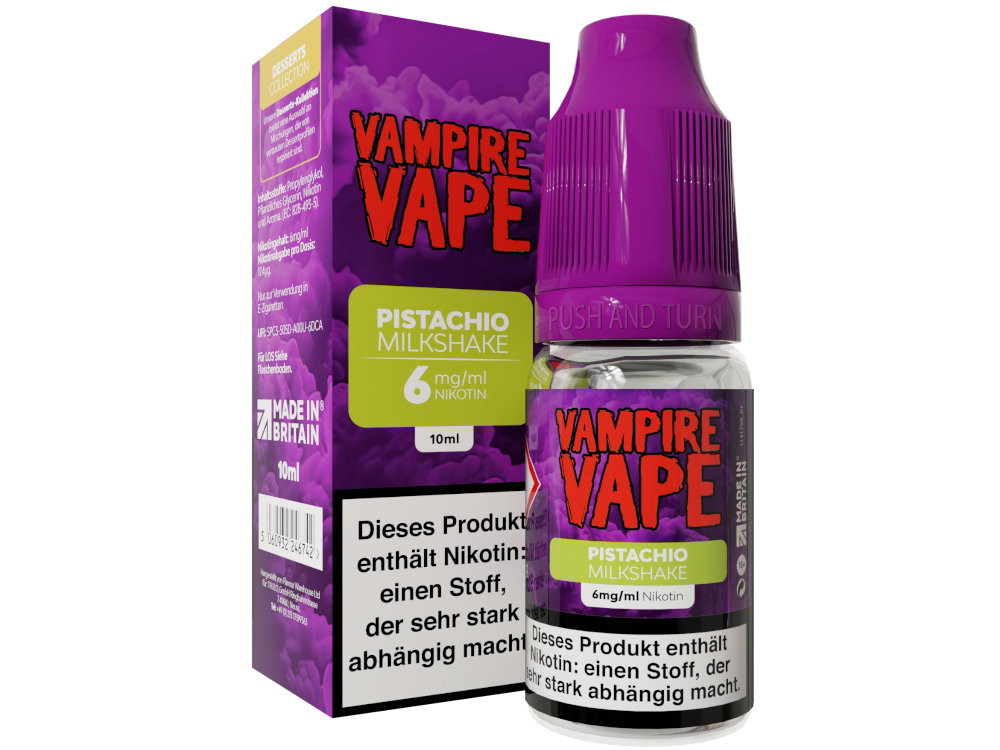 Vampire Vape Dessert Collection E-Liquid Pistachio Milkshake 6 mg/ml