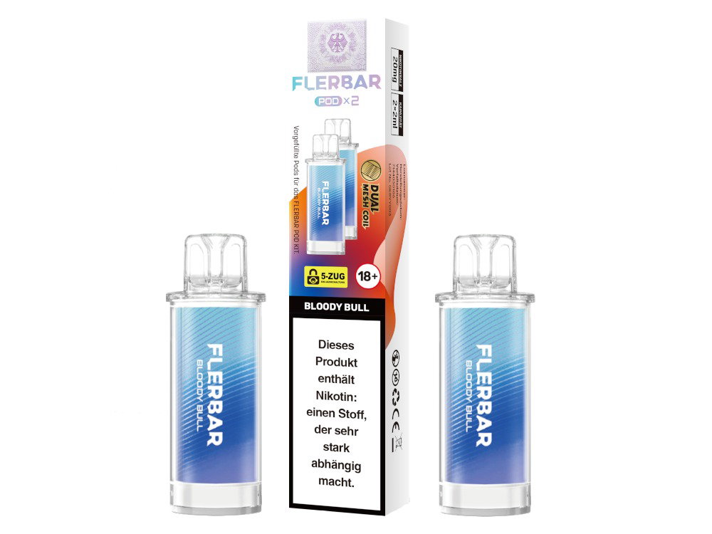 Flerbar POD Prefilled Bloody Bull