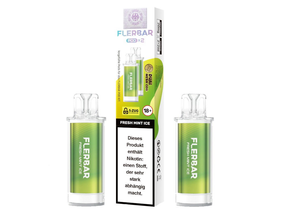 Flerbar POD Prefilled Fresh Mint Ice