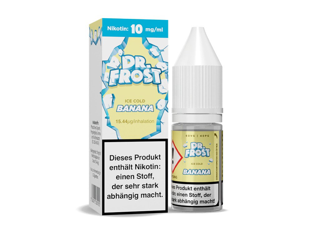 Dr. Frost Ice Cold Nikotinsalz-Liquid Banana 20 mg/ml