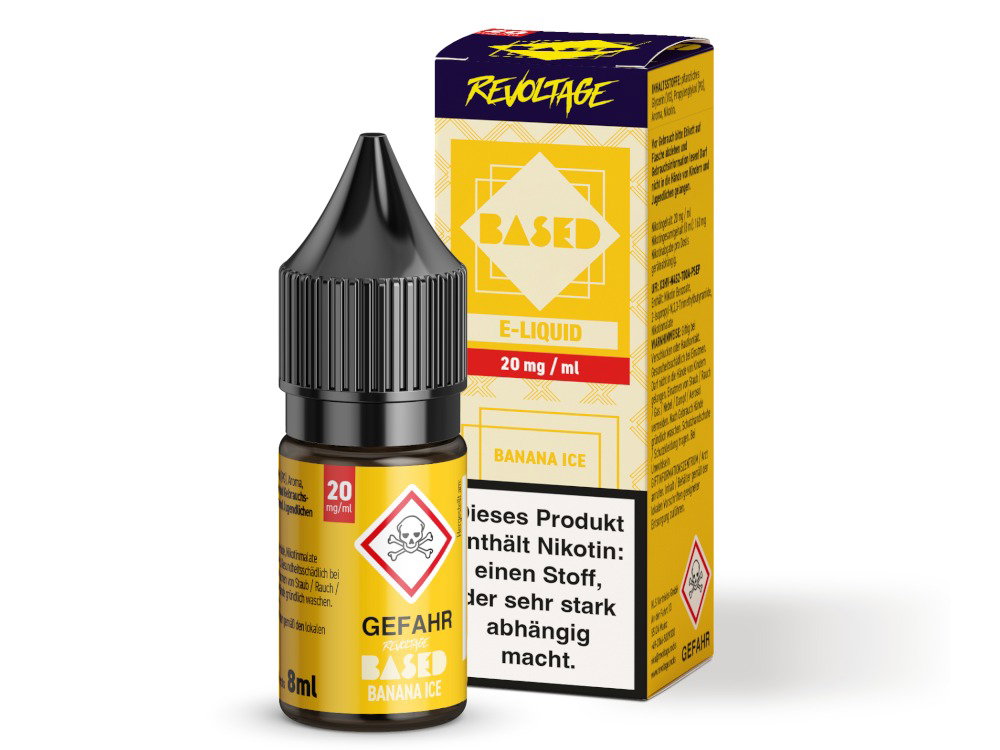 Revoltage BASED Hybrid-Nikotinsalz-Liquid Banana Ice