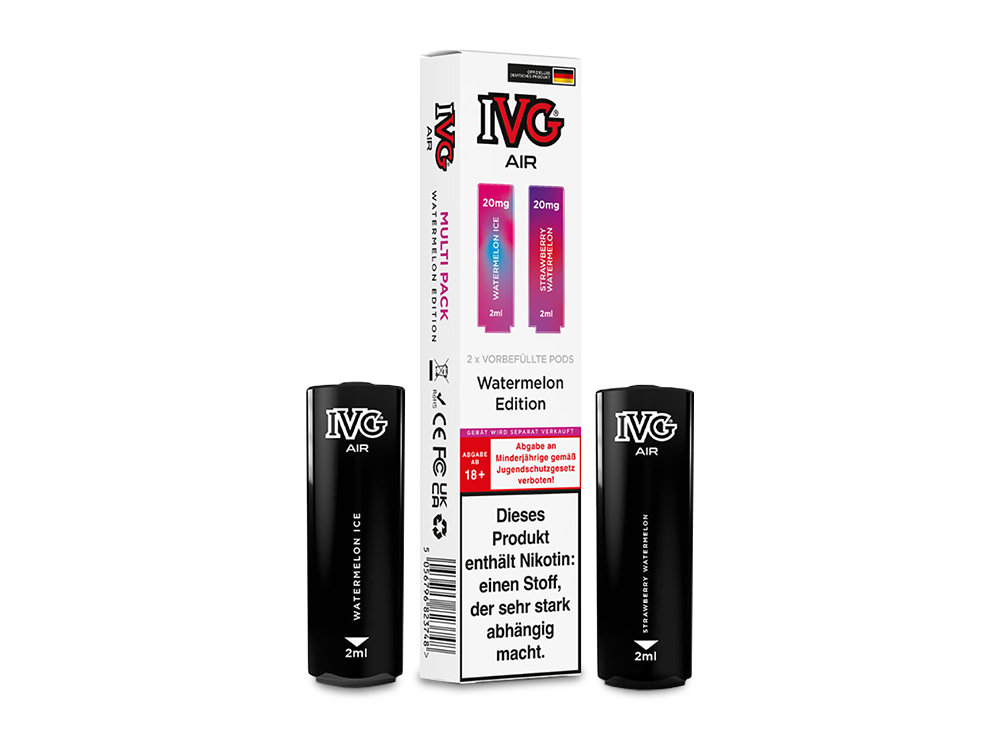 IVG AIR Pod Multi Flavour Edition Prefilled Watermelon Edition 20 mg/ml
