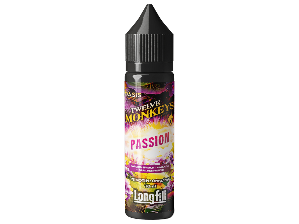 Twelve Monkeys Longfill 10 ml Passion