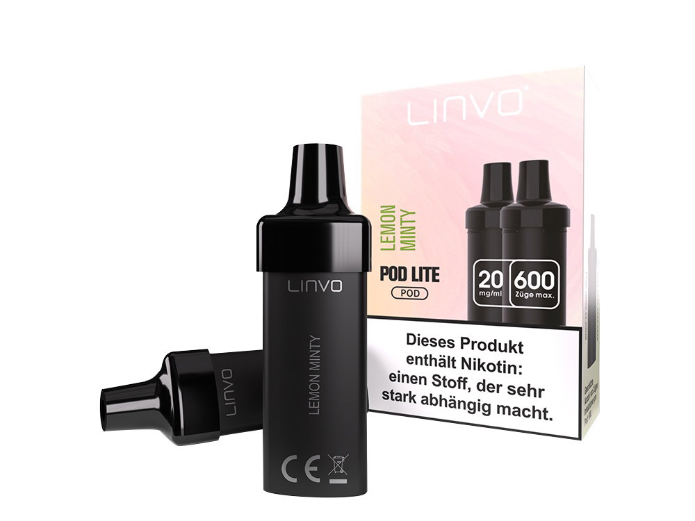Linvo Pod Lite Cartridge Prefilled Lemon Minty 20 mg/ml