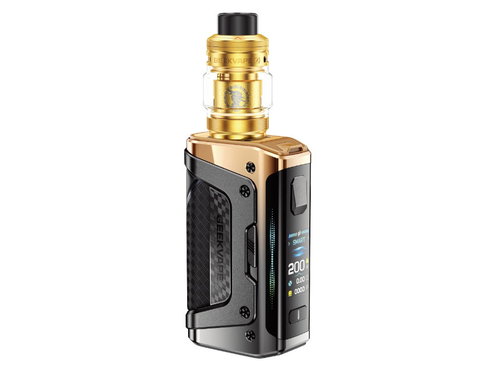 GEEKVAPE Aegis Legend 5 mit Z Subohm Tank 5 E-Zigaretten-Set Racing Gold