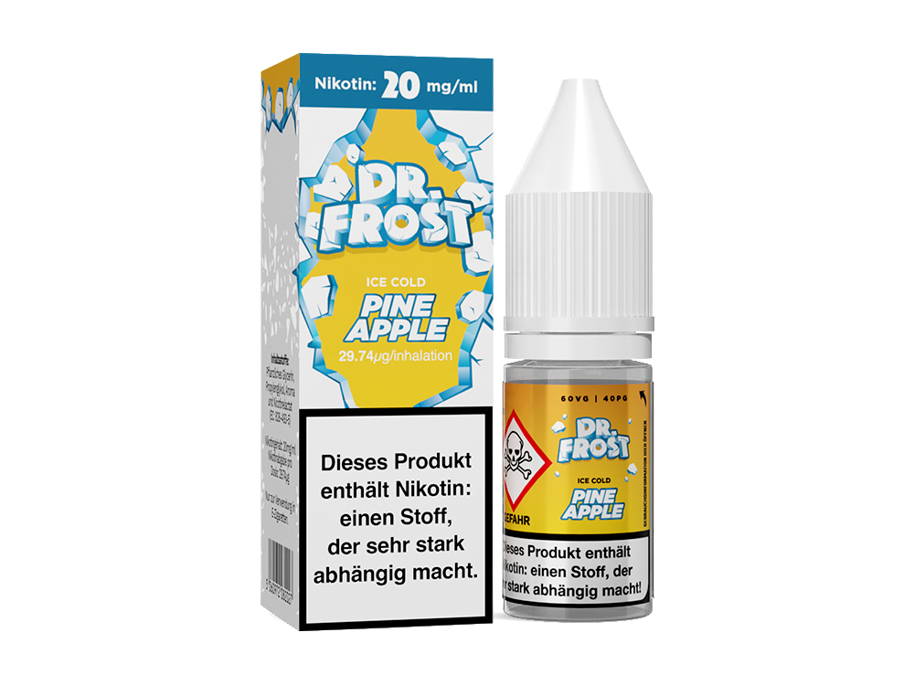 Dr. Frost Ice Cold Nikotinsalz-Liquid Pineapple 20 mg/ml