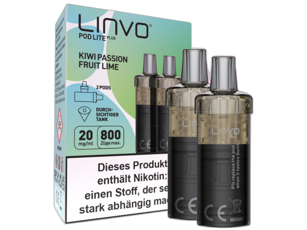 Linvo - Pod Lite Plus Cartridge 20 mg/ml (2 Stück pro Packung) - Prefilled