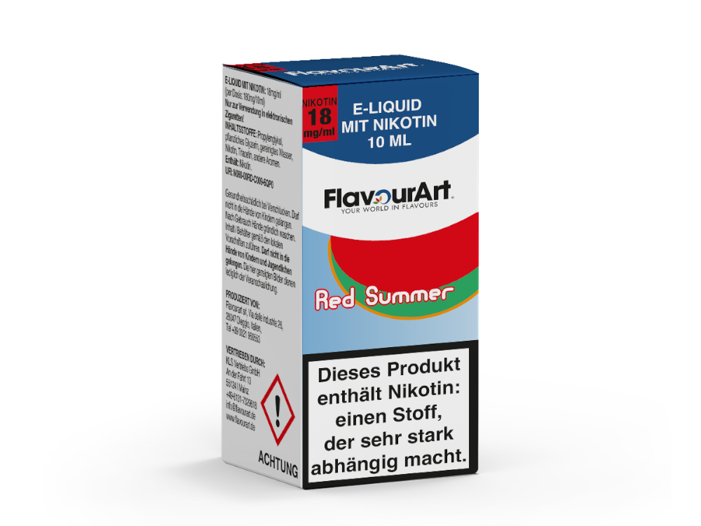 FlavourArt E-Liquid Red Summer