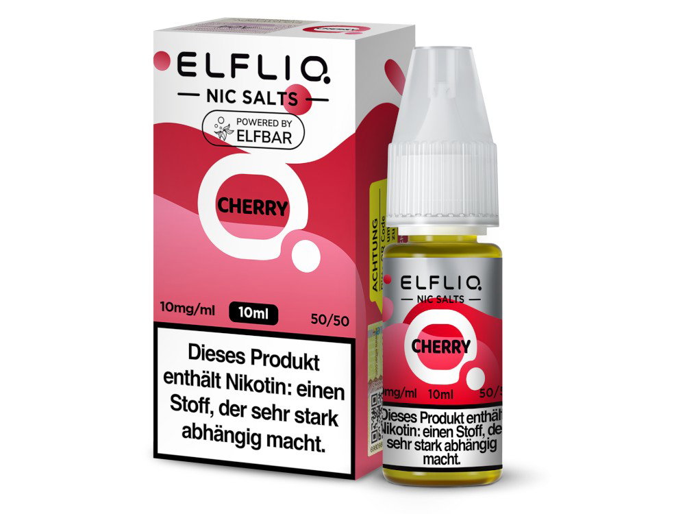 ELFLIQ Cherry Nikotinsalz-Liquid 10 mg/ml