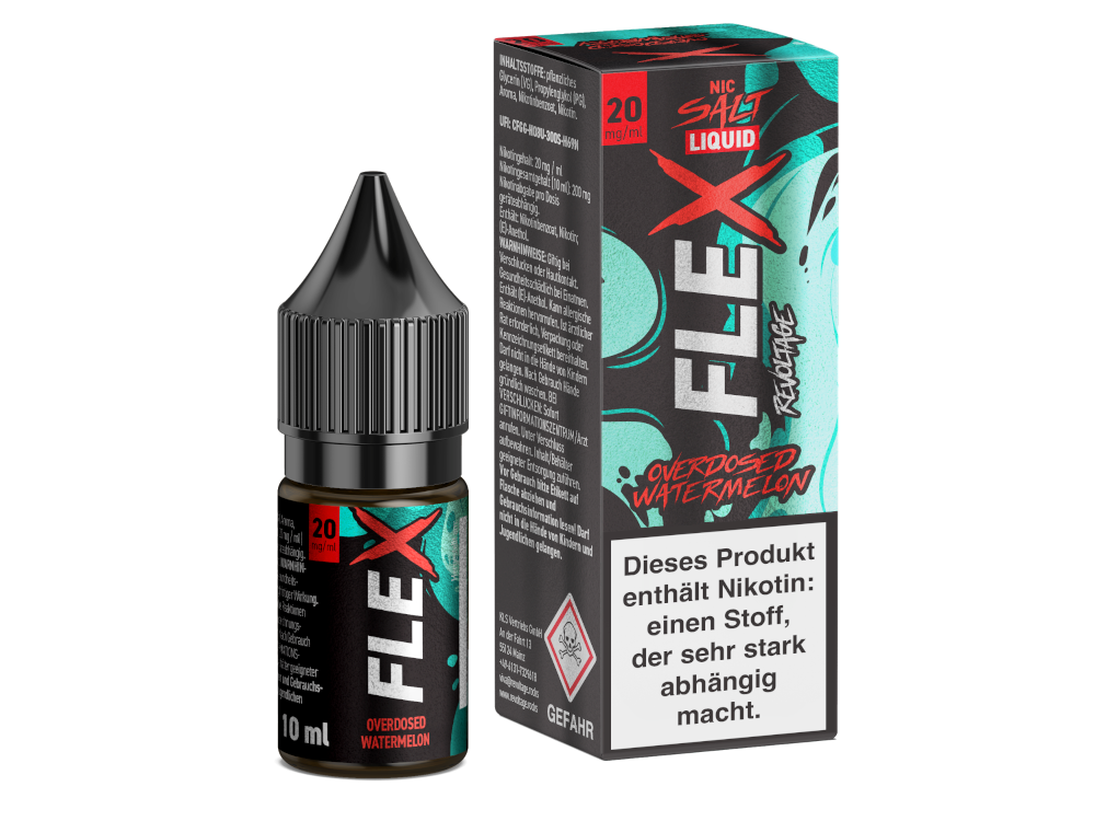 Revoltage FLEX Nikotinsalz-Liquid Watermelon 20 mg/ml