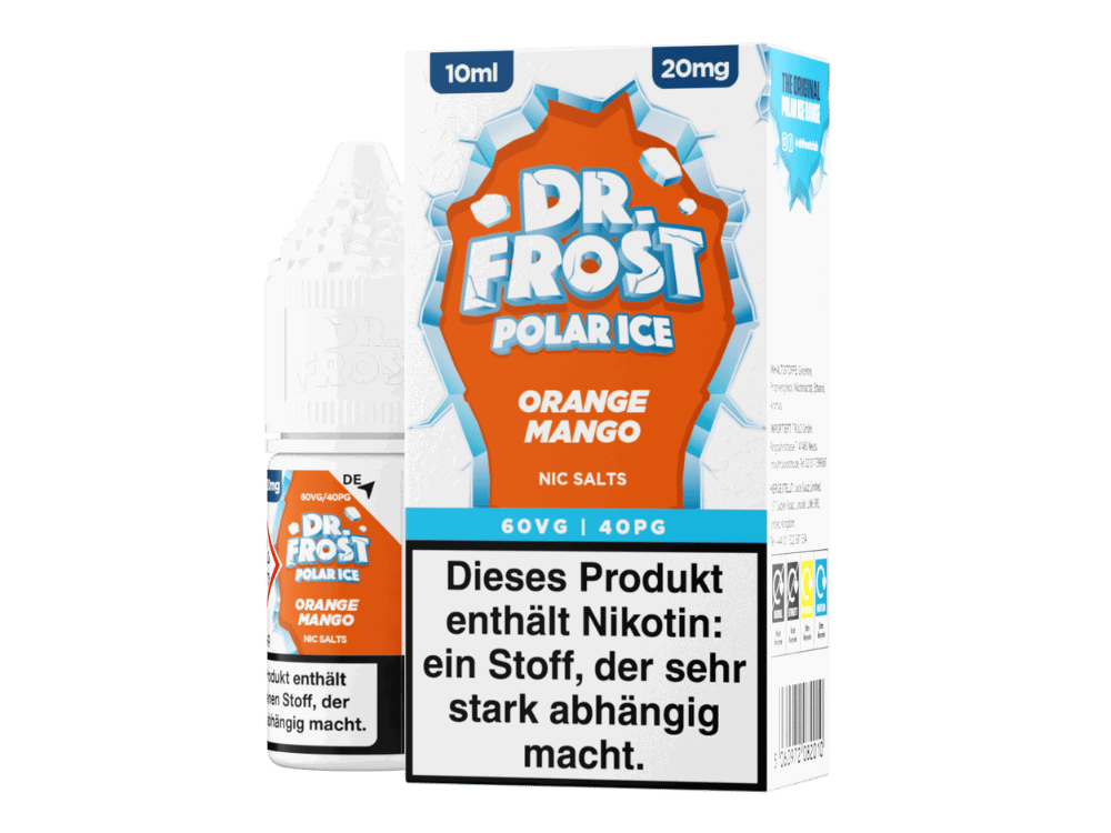 Dr. Frost Ice Cold Nikotinsalz-Liquid Orange Mango 20 mg/ml