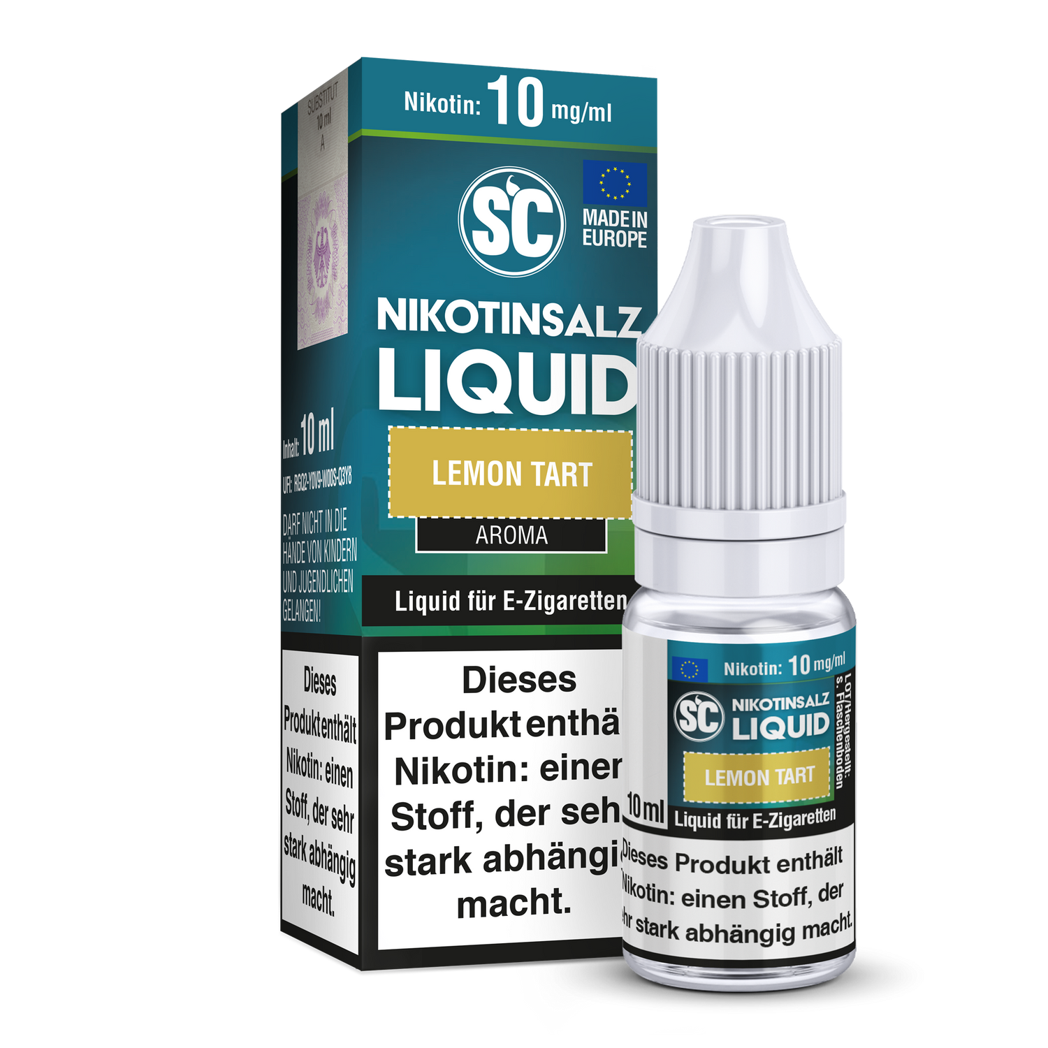 SC Lemon Tart Nikotinsalz-Liquid