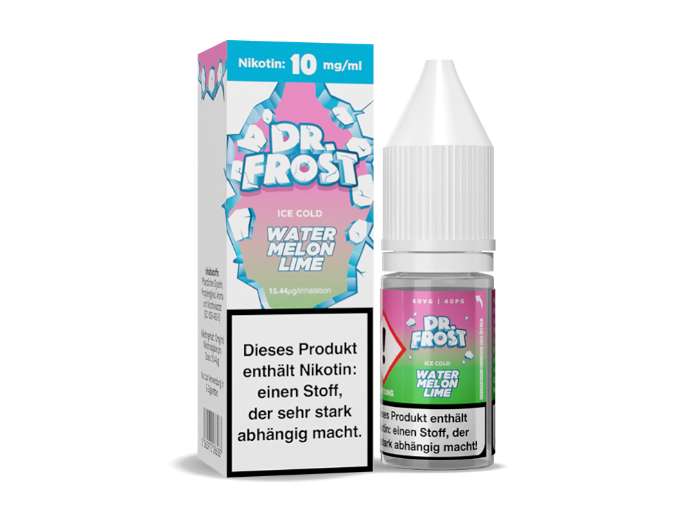 Dr. Frost Ice Cold Nikotinsalz-Liquid Watermelon Lime