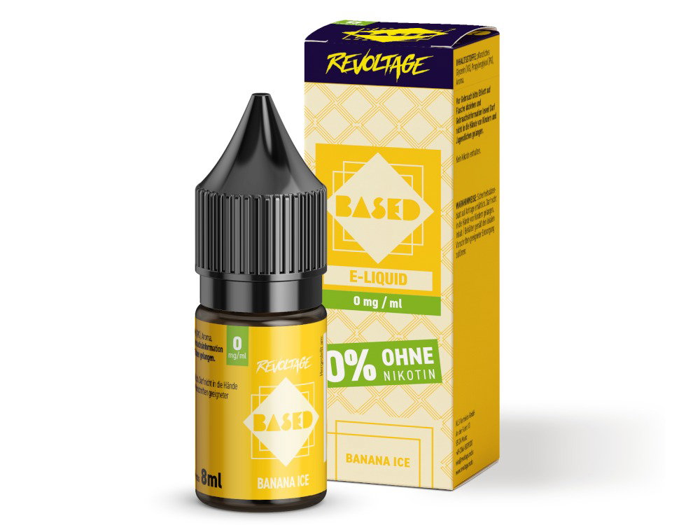Revoltage BASED Hybrid-Nikotinsalz-Liquid Banana Ice