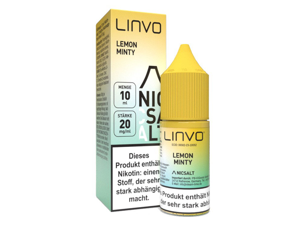 Linvo Nikotinsalz-Liquid Lemon Minty 20 mg/ml