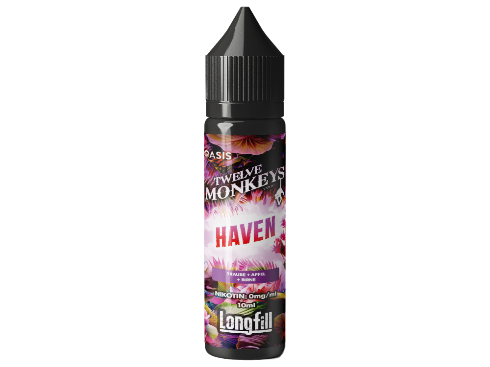 Twelve Monkeys Longfill 10 ml Haven