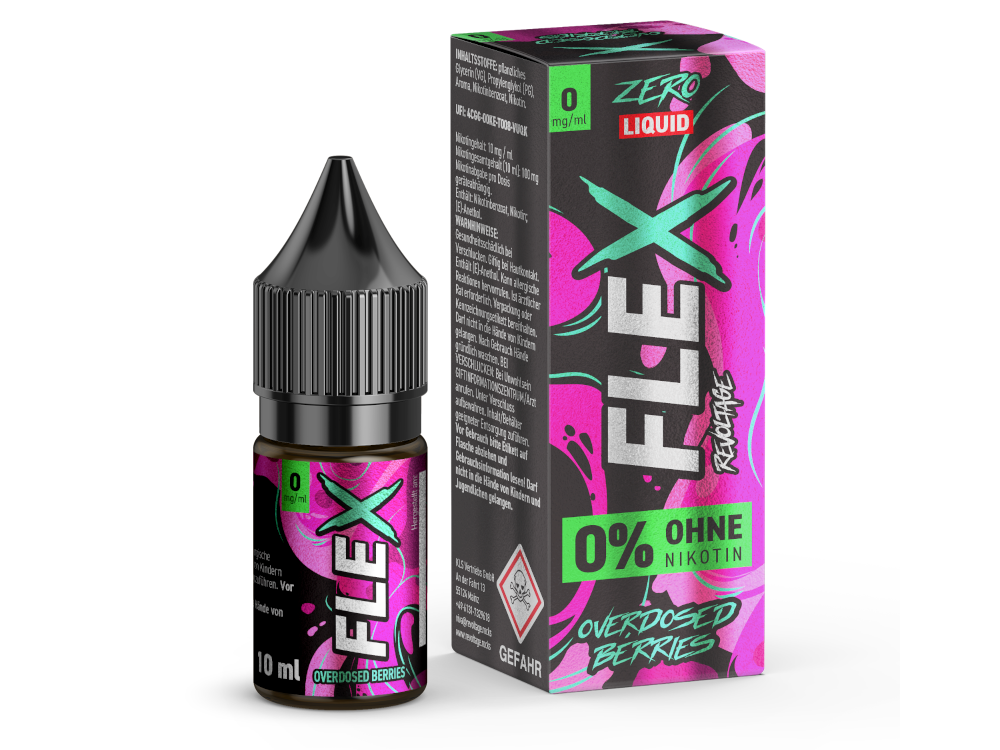Revoltage FLEX Nikotinsalz-Liquid Berries