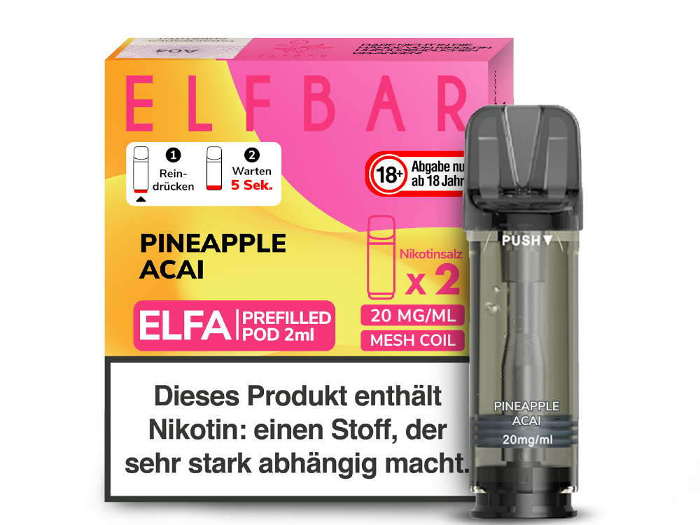 Elfbar Elfa Pod 20 mg/ml Prefilled