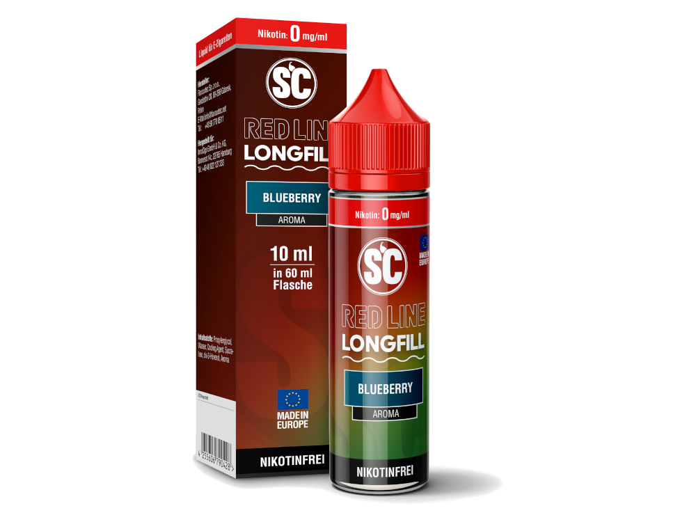SC Red Line Longfill 10 ml Blueberry
