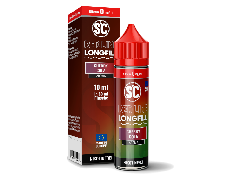 SC Red Line Longfill 10 ml Cherry Cola